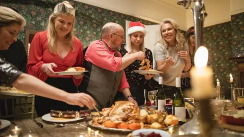 Getty Images Christmas dinner