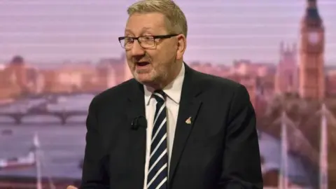 Jeff Overs/BBC/Reuters Len McCluskey