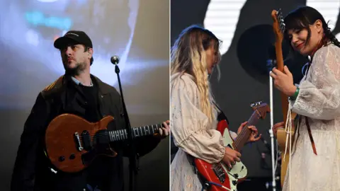 BBC/Reuters Jamie T and Wet Leg