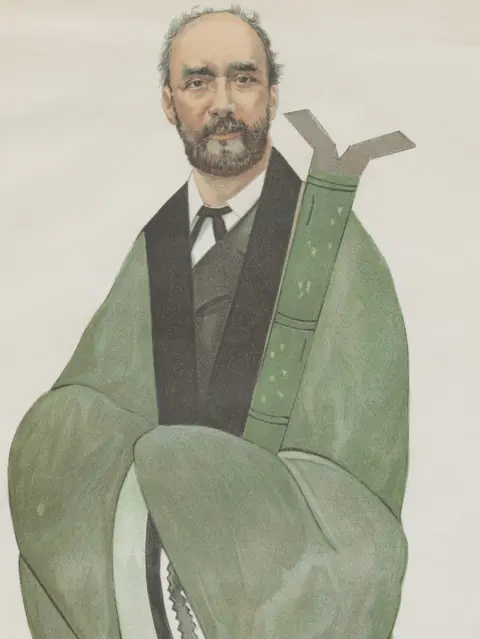 Getty Images Sir Robert Hart, caricatured in the magazine Vanity Fair, December 1894