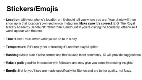 Alamy Slide: "Stickers/emojis"