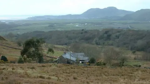 Hafodty, looking south west