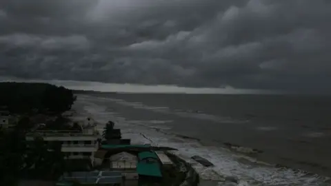 Getty Images Overcast sky in Cox's Bazar, Chittagong, Bangladesh.