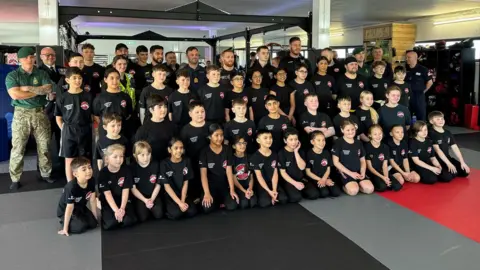 BBC group image at the gym