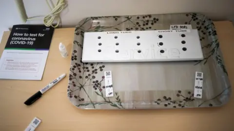 Reuters/Hannah McKay Covid tests