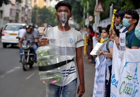 Reuters Protesters in Kolkata