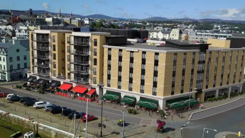 IoM Govt Artist impression of Isle of Man cinema development