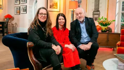 Chatterbox Belinda Eaton, Jules Lewis and Bill Bailey