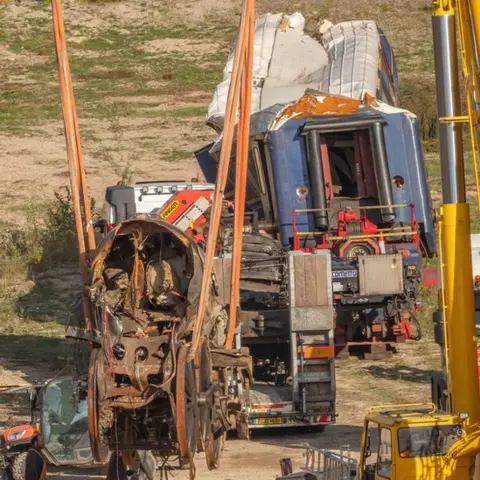 Richard Bowring Locomotive on the Mission: Impossible set