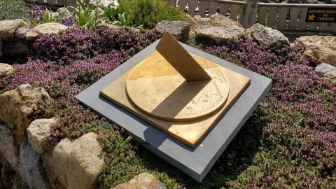 Phil Jackson A sundial at Minack Theatre
