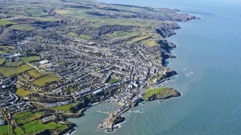 Getty Images Ilfracombe aerial view