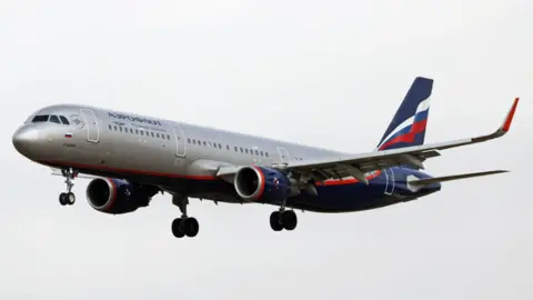 Getty Images Aeroflot aircraft