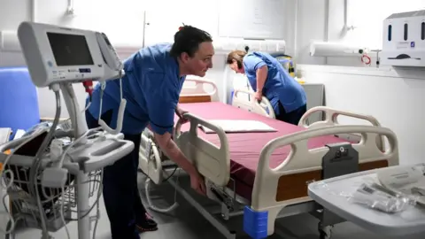 Getty Images nhs hospital bed