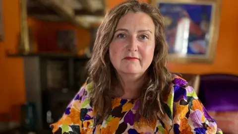 Martin Giles/BBC Mortgage adviser Sally Mitchell