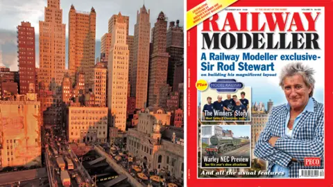 Steve Crise/Railway Modeller Rod Stewart model railway