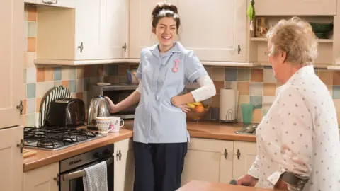 Getty Images Care worker