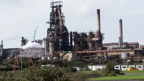 Reuters Tata's Port Talbot steelworks site