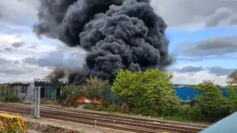 Matt Taylor Fire in Harrimans Lane, Nottingham