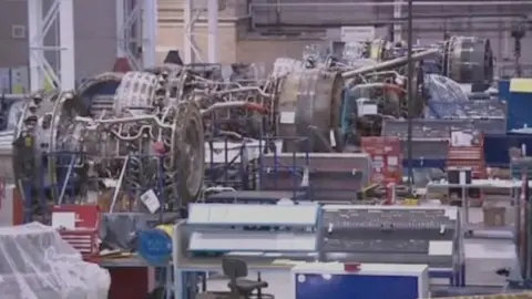 BBC GE Aviation factory floor