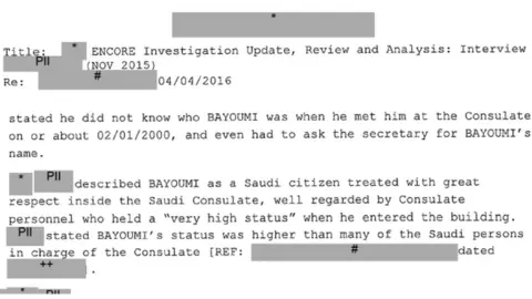 FBI Released FBI document