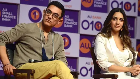 Getty Images Aamir Khan and Kiara Advani