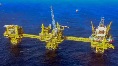 Getty Images North Sea platform