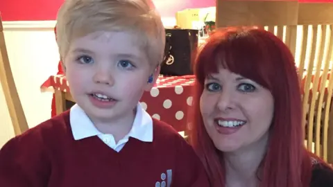 Wendy Newbronner Deaf child and mum