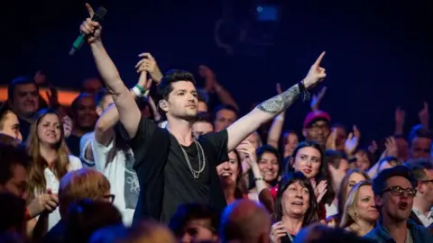 Danny O'Donoghue from The Script