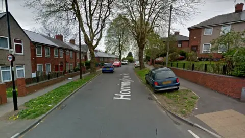 Google Maps South Yorkshire Police was called to Horninglow Rd in the Firth Park area of the city just after midnight.