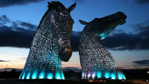 PA The Kelpies