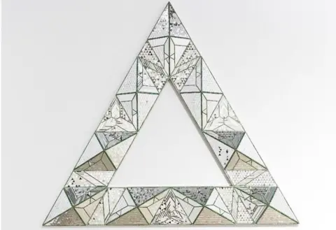 The Third Line Triangle, by Monir Shahroudy Farmanfarmaian