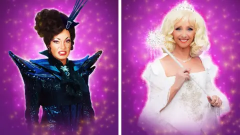 Mayflower/Qdos Craig Revel Horwood and Debbie McGee