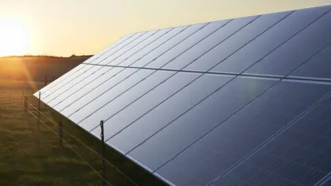 Getty Images Solar panels