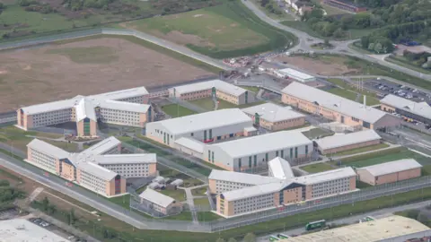 David Goddard/Getty Images Berwyn prison from the air