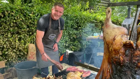 BBC Former England rugby player and restauranteur Phil Vickery