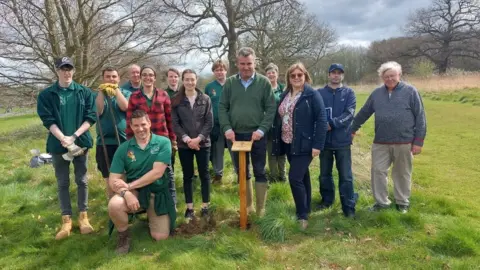 North Northamptonshire Council Tree planters in Northants