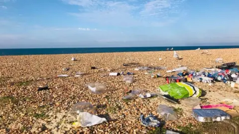 Pier To Pier Beach Clean Brighton beach