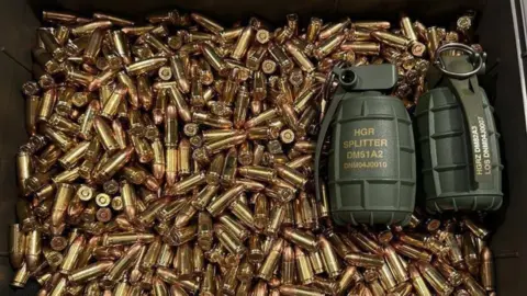 Ukrainian media Similar grenades were later found during the search of an army colleague's office