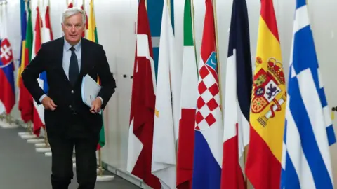 AFP Michel Barnier, Brussels, 25 Oct 18