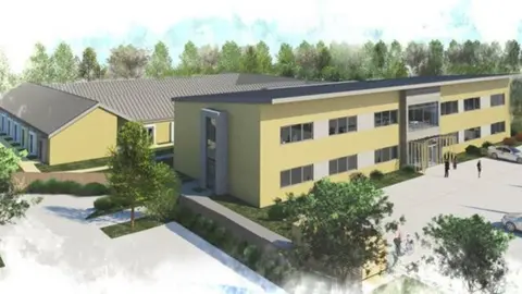 Headway Suffolk/KLH An artist's impression of how the new centre will look