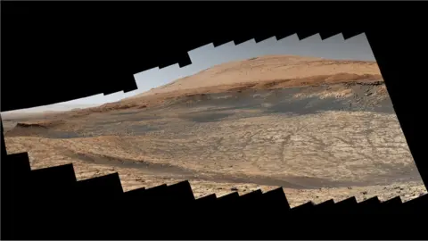 NASA/JPL-Caltech/MSSS The "sulphate-bearing unit"