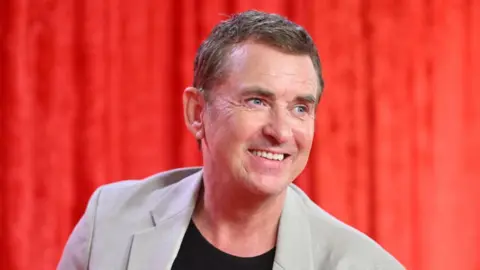 Getty Images Shane Ritchie at a red carpet event