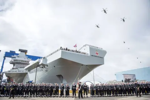 Crown copyright 2017 HMS Prince of Wales