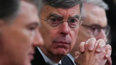 AFP Top US diplomat in Ukraine Bill Taylor testifies during the House Intelligence Committee on Capitol Hill in Washington on November 13, 2019