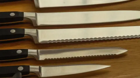 Getty Images Kitchen knives