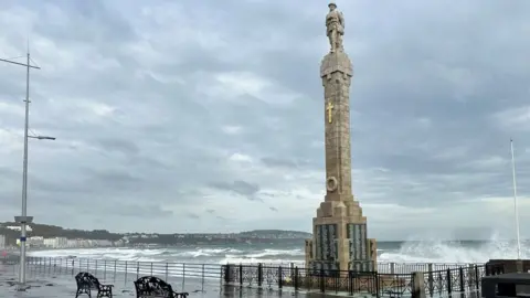 BBC War Memorial on Douglas Promenade