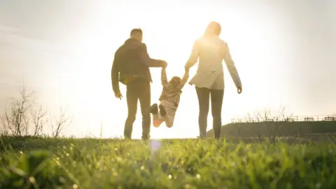 Getty Images A photo of an anonymous family