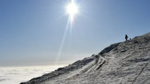 Nick Sturdy The cloud inversions as seen from the Malvern Hills