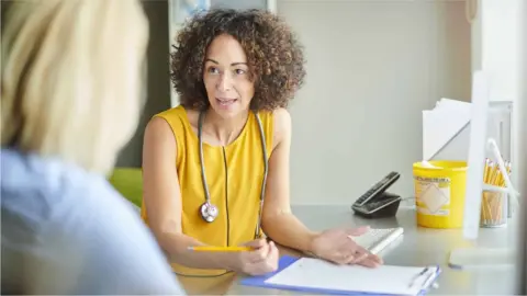 Getty Images GP with patient
