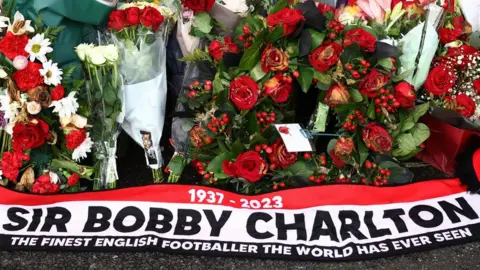 Tributes to Sir Bobby Charlton